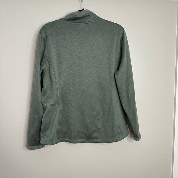 The North Face Women's Agave Full Zip in‎ Laurel Wreath Green Heather Size XXL - Picture 8 of 8